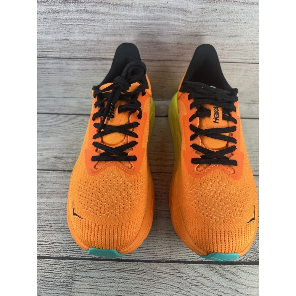 Hoka One One Women's Arahi 7 Electric Tangerine Stability Running Shoes Size 9 B